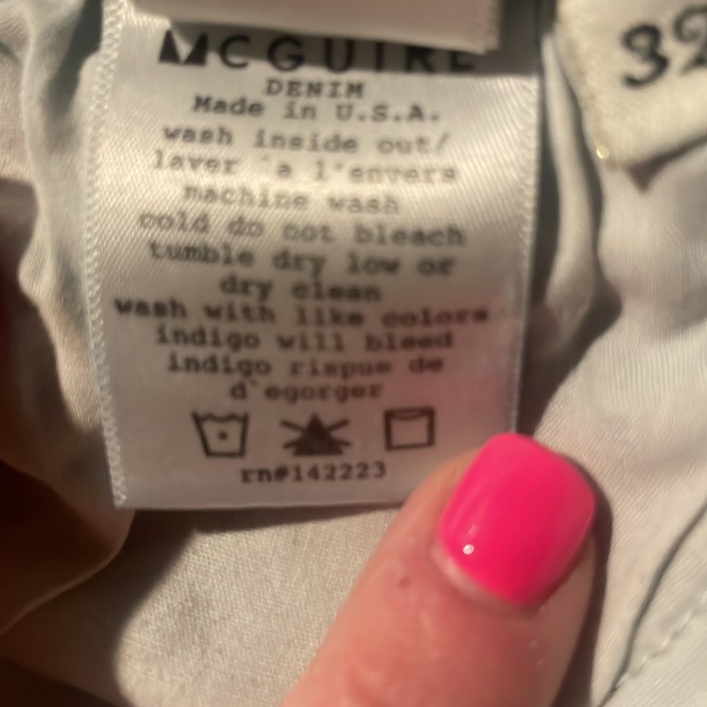 MCGUIRE denim Majorelle Flare - Picture 5 of 6